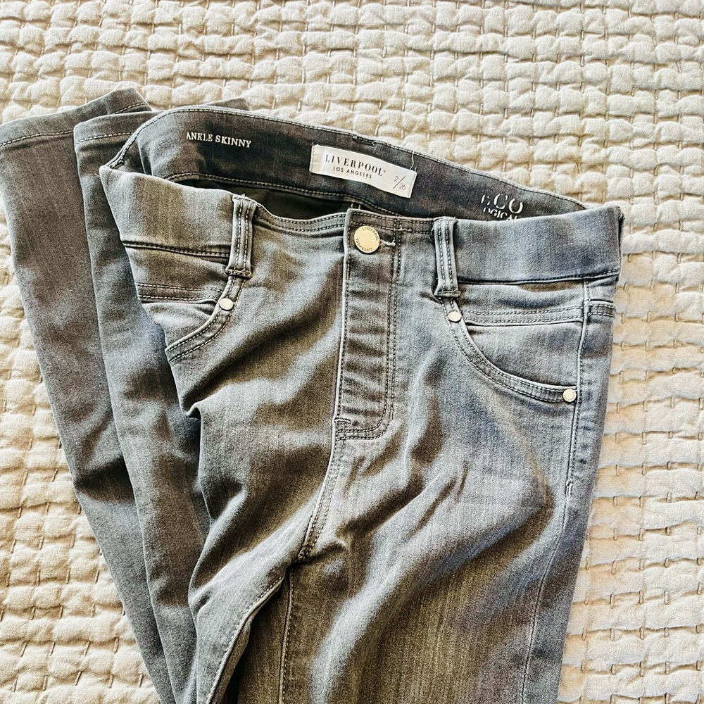 Liverpool Pull On Ankle Skinnies